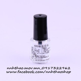 Keo dán tấm pla plate, nhựa ABS chai 5ml