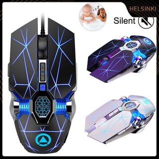 Chuột Gaming Hel + A7 2.4g Không Dây Có Thể Sạc Lại Cho Laptop