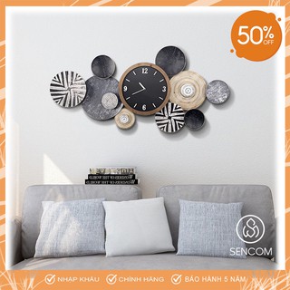 Đồng Hồ Treo Tường, Đồng Hồ Trang Trí Decor Vintage Mã B106