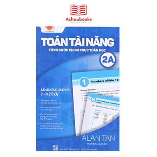 [Mã BMBAU50 giảm 7% đơn 99K] Sách: Toán Tài Năng 2A - Á Châu Books - Toán Lớp 2