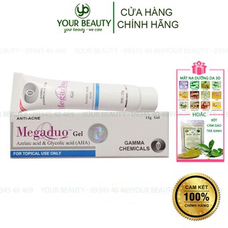 Gel giảm mụn ẩn và thâm Gamma Megaduo Gel 15g