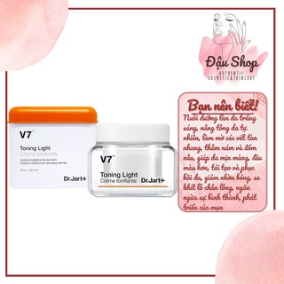 Kem Dưỡng Trắng, Tái Tạo Da, Giảm Thâm Mụn, Nám Da Dr.Jart+ V7 Toning Light 50ml