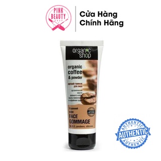 Tẩy Da Chết Mặt Organic Shop Face Gommage 75ml