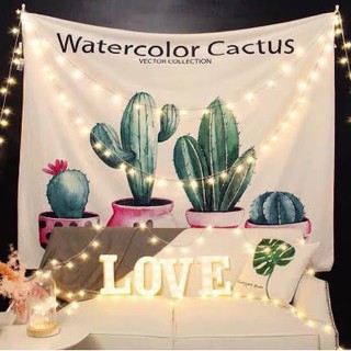 DecorZ  Rẻ nhất Shopee  Tranh vải treo tường khổ 1m5x1m3 hình Xương rồng cực đẹp