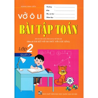 Sách - Vở Ô Li Bài Tập Toán Lớp 2 - Quyển 2 (Bám Sát Sgk Kết Nối Tri Thức Với Cuộc Sống)