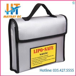 Túi Đựng Pin Lipo Chống Cháy Chịu Nhiệt 240x180 X 65mm