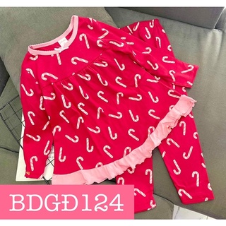 Bộ dài tay in phối cực đẹp cho bé gái size đại từ 25 đến 40kg - Bộ quần áo trẻ em