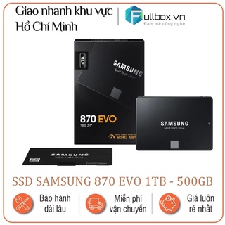 Ổ cứng ssd samsung 870 evo 1tb 2.5 inch sata III NHẬP MỸ BOX TIẾNG ANH