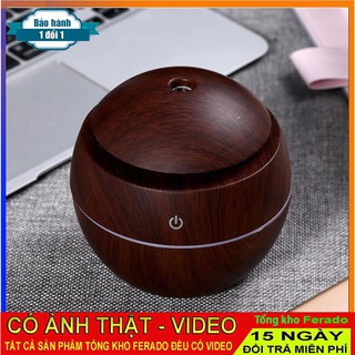 Máy xông tinh dầu-máy xông tinh dầu thiết kế vân gỗ MINI đẹp mắt-máy khuếch tán tinh dầu cho bầu không khí êm dịu