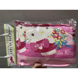 Gối nằm sơ sinh/ Gối trẻ em (hồng kitty)