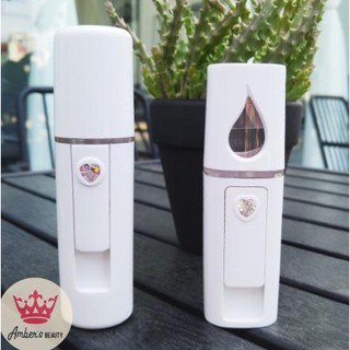 [SIÊU RẺ] Máy phun sương xông hơi mặt nano mini cầm tay dưỡng ẩm làm mềm da có gương