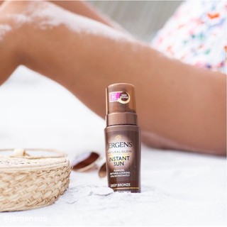 [MẪU MỚI NHẤT] Mousse Bọt làm nâu da Jergens Natural Glow Instant Sun Body Mousse