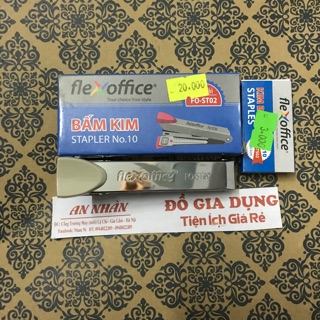 Dập ghim inox Thiên long- hàng chính hãng+++ tặng kèm 1 hộp ghim