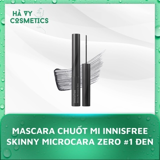 Mascara chuốt mi Innisfree Skinny Microcara Zero #1 ĐEN