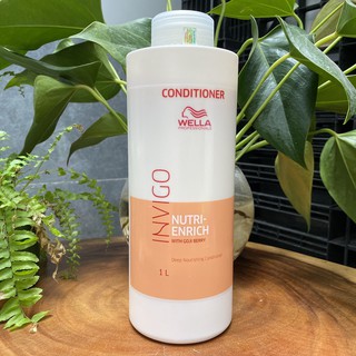 Dầu xả tăng cường dưỡng chất Wella INVIGO Nutri Enrich Deep Nourishing Conditioner 1000ml