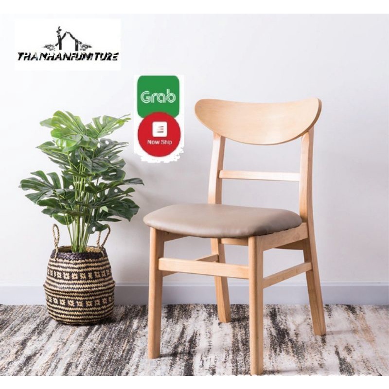 [Giao Hàng Hoả Tốc TP HCM] Ghế gỗ Mango