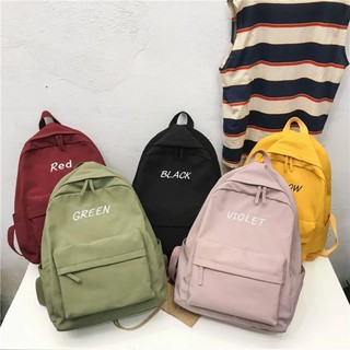 Ba lô dù chống nước siêu bền phong cách Hàn Quốc BL10