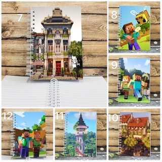 Sổ tay Minecraft 200 trang/ tập sổ viết game Minecraft