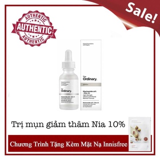 [Chính Hãng] Tinh Chất Ngừa Mụn,Thâm The Ordinary Niacinamide 10% + Zinc 1%