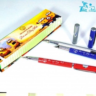 Bút mài Thầy Ánh SH030- Bút máy luyện chữ ngòi mài thanh đậm Ánh Dương- Bút mực học sinh