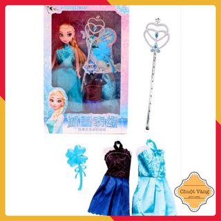 Đồ chơi búp bê Elsa thay váy