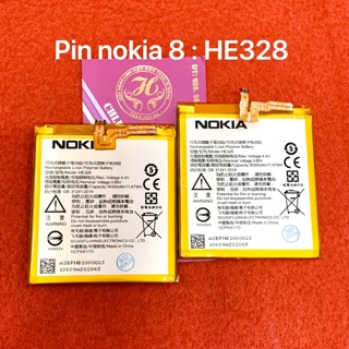 Pin nokia 8