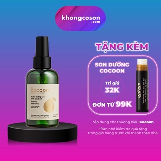 Xịt Tóc Bưởi Cocoon Tinh Chất Bưởi Dưỡng Tóc Giảm Gãy Rụng và Phục Hồi Hư Tổn Pomelo Hair Tonic 140ml - Khongcoson