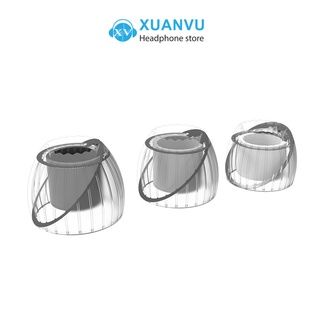 Nút tai nghe cao cấp Moondrop Spring - Chính hãng | Silicon cấp y tế, an toàn, mềm mại, đàn hồi tốt, âm thanh mượt mà