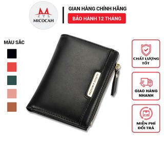 Ví nữ ngắn mini cầm taynhỏ gọn nhiều ngăn đựng tiền da cao cấp cực đẹp giá rẻ TL21 - Micocah Mall