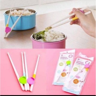 Đũa Tập ăn dặm Xuất Nhật Cho Bé (cho bé từ 2 tuổi) - an toàn cho bé