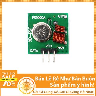 Linh Kiện Module Thu , Phát RF433 ( Chưa Mã Hóa)