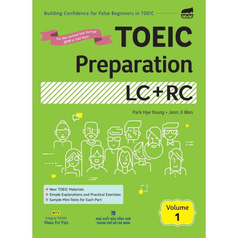 Sách - TOEIC Preparation LC + RC - Volume 1