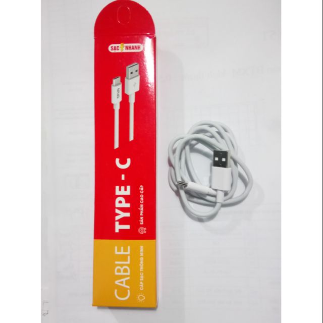 Cáp sạc nhanh Type-C