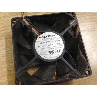 Quạt Fan 9 Foxconn 12V 0.4-0.6A tháo máy đồng bộ 4pin QuatSDIY