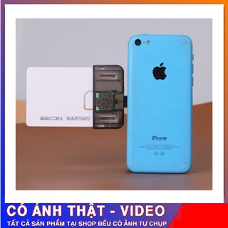Khay kích sim nhanh gắn ngoài cho iphone 5 6 - màu nâu