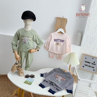 Bộ thu đông dài tay unisex, bộ dài tay thu đông cotton mềm