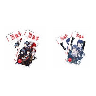 Postcard Hắc quản gia Kuroshitsuji - Furyu Black Butler: Ciel Phantomhive hộp ảnh có ảnh dán lomo postcard anime chibi