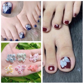 hoa bột _hoa nail _ hoa chân đối xứng