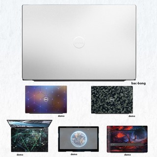 Skin dán Laptop Dell màu Chrome bạc bóng (inbox mã máy cho Shop)