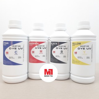 Loại 1 lít - Mực in Canon Dye UV - Mực nước Dye UV dùng cho máy in phun màu Canon / HP