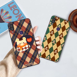 Ốp Xiaomi Redmi Note 7 họa tiết hoa, gấu thời trang, ốp dẻo bền đẹp