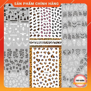 Sticker dán móng hoa văn 1