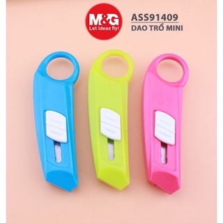 Dao rọc giấy MINI SK5 35mm, nhiều màu, có móc treo chì khóa MG - ASS91409