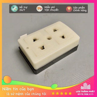 Ổ cắm đôi nival 16A 250V 50/60Hz