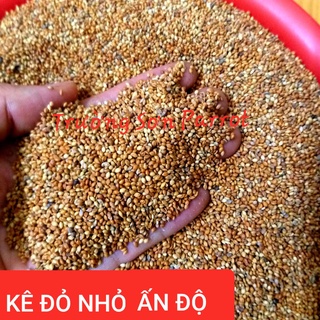 Kê đỏ nhỏ (gói 1000g) cho vẹt, sóc, chuột, hamster, chim cu, yến hót, bảy màu....