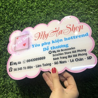 Bảng hiệu shop_ bảng hiệu kinh doanh online_ bảng treo cửa hàng in và thiết kế theo yêu cầu