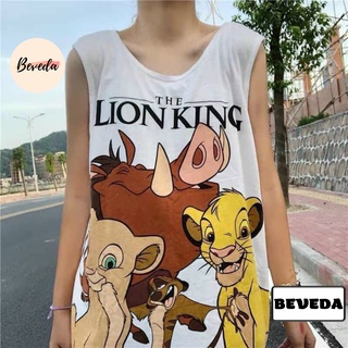 Áo Tank Top LION KING In Hình Họa Tiết