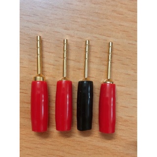 Jack mỏ chim thẳng cắm loa mã 3805 nhập khẩu hãng WIN. Thân đồng mạ vàng. Báo giá 1 Jack