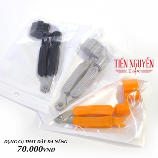 Dụng cụ thay dây - quay khóa đàn lên dây - đa năng