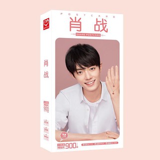 Postcard Tiêu Chiến Vương Nhất Bác hộp ảnh có sticker lomo bưu thiếp phim trần tình lệnh ma đạo tổ sư
